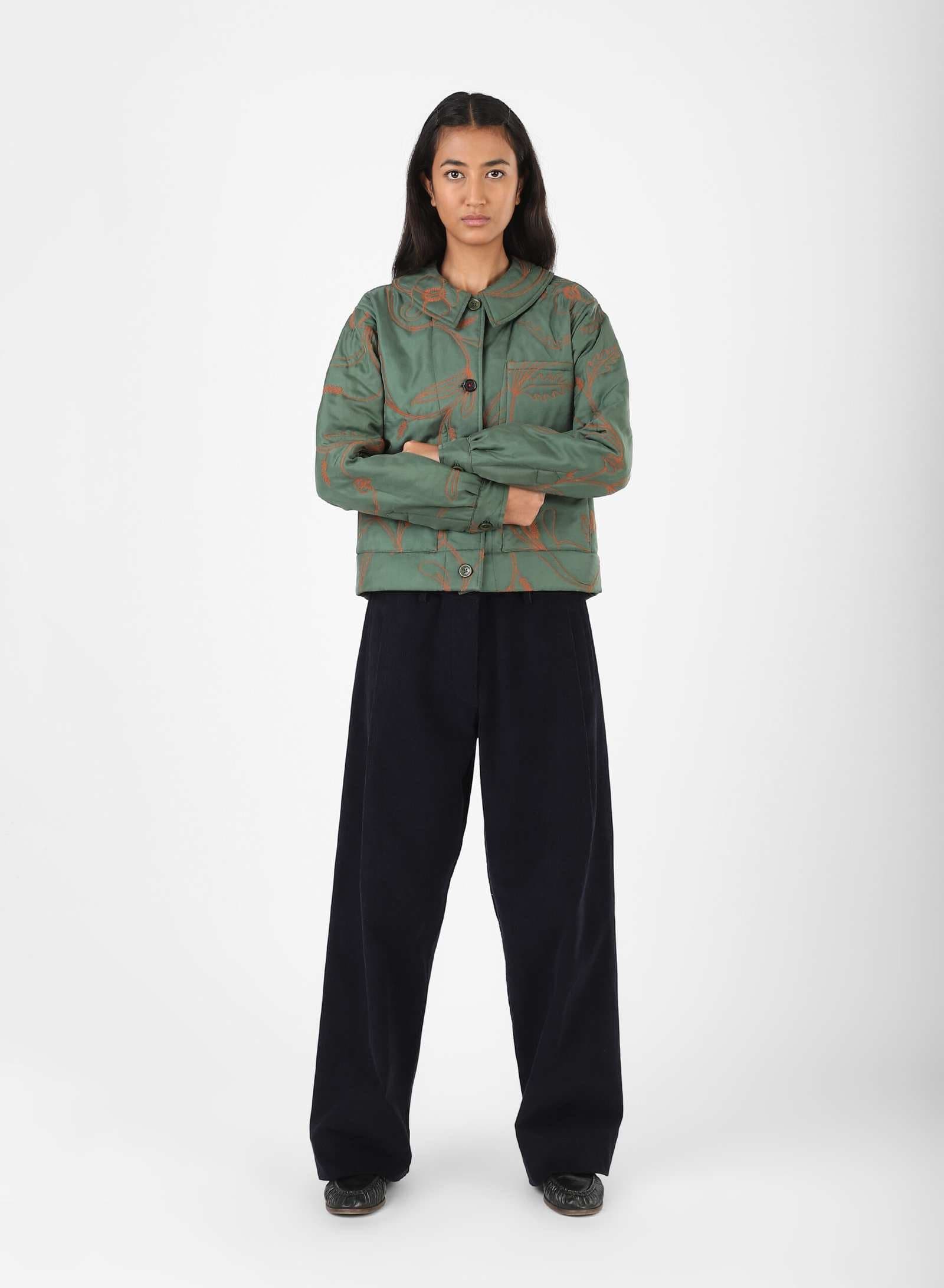 Evora
Cropped Quilted Jacket