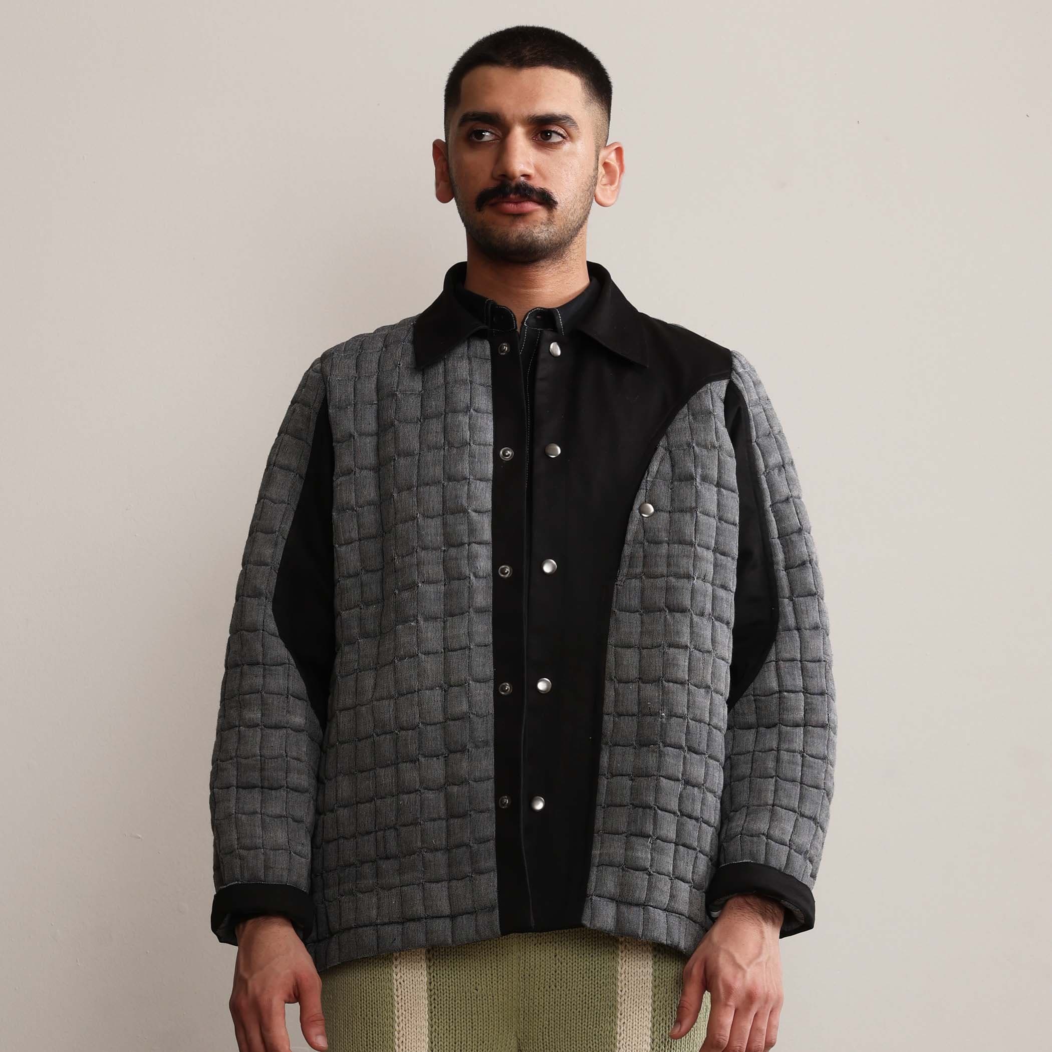 Sujani Panelled Jacket bl