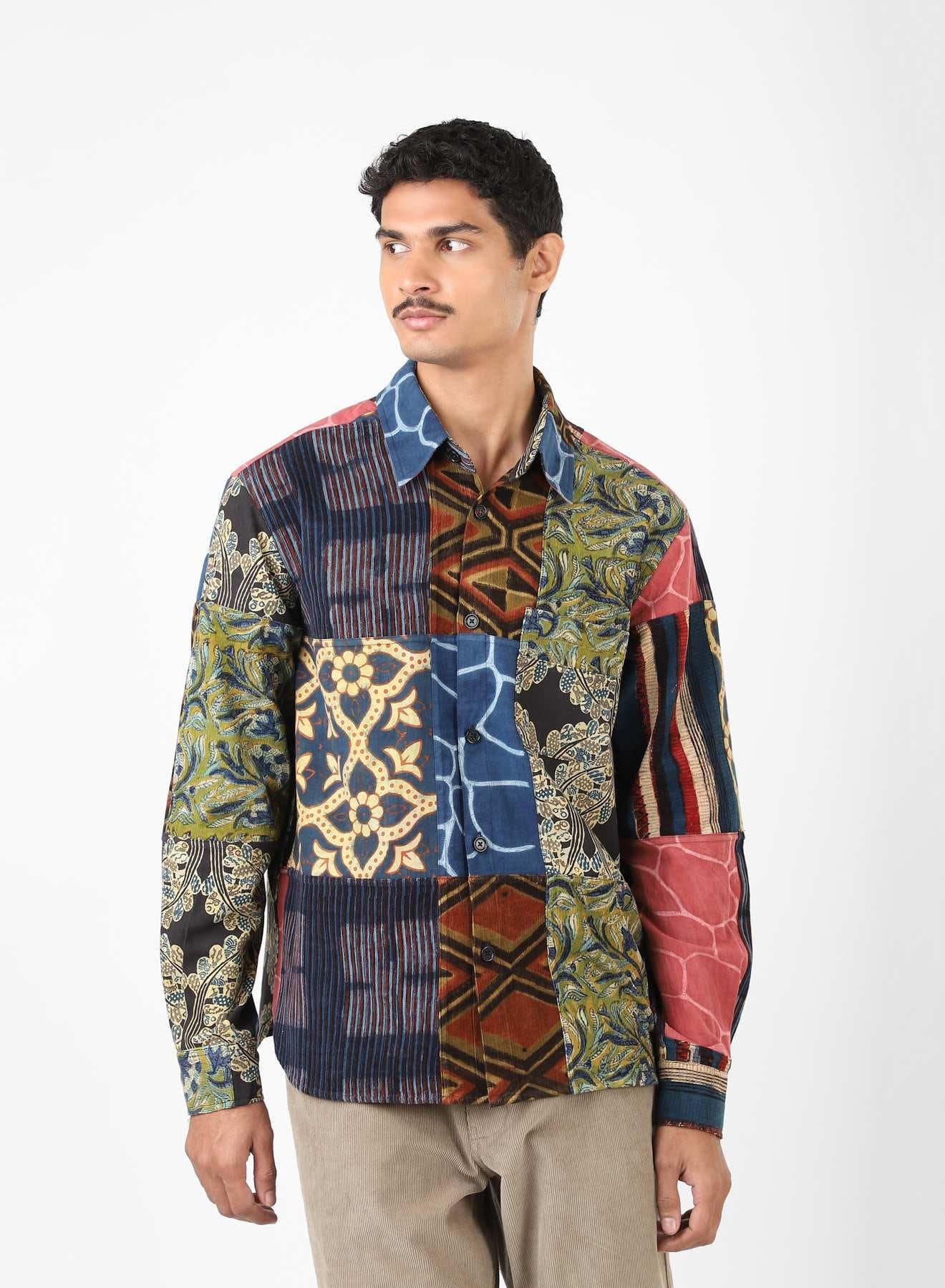 Luis
Over Sized Regular 
Collar LS Shirt