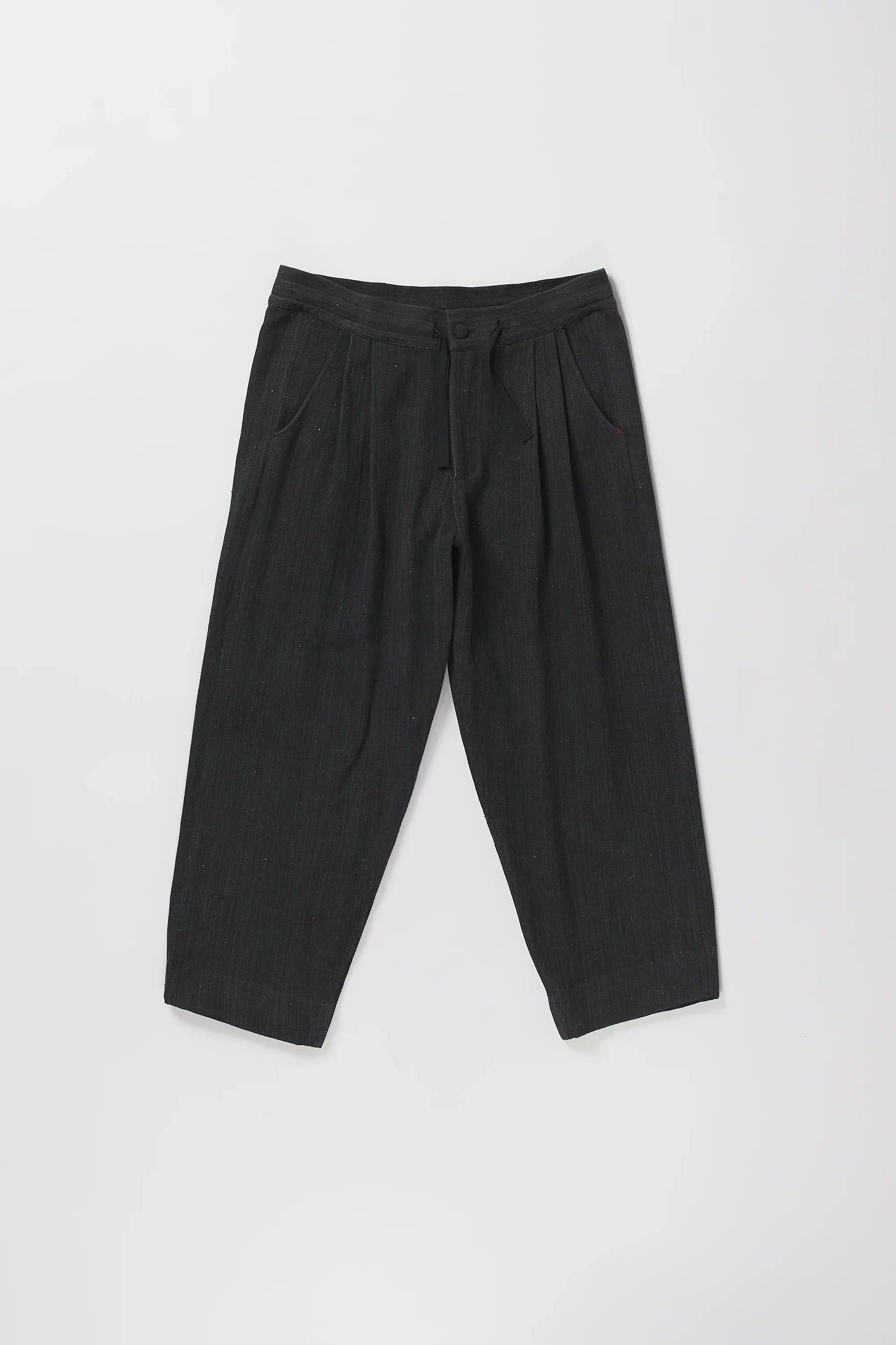 Midnight Indigo Handspun Cotton Denim Pant